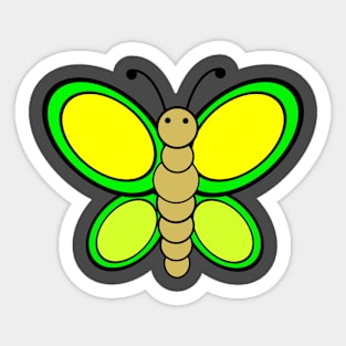 Pretty Butterfly Sticker